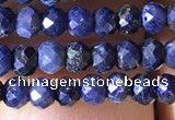 CRB2642 15.5 inches 2*3mm faceted rondelle sapphire beads wholesale