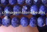 CRB2643 15.5 inches 3*4mm faceted rondelle sapphire beads wholesale