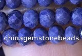 CRB2645 15.5 inches 3*4mm faceted rondelle sapphire gemstone beads