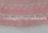 CRB2801 15.5 inches 5*8mm rondelle rose quartz beads wholesale