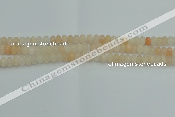 CRB2815 15.5 inches 4*6mm rondelle pink aventurine beads
