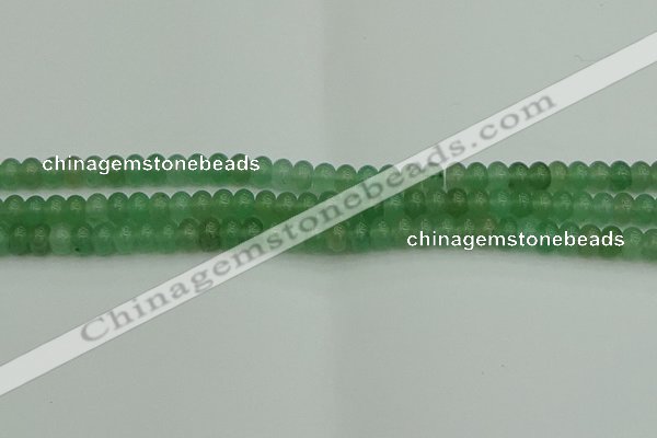 CRB2820 15.5 inches 4*6mm rondelle green aventurine beads