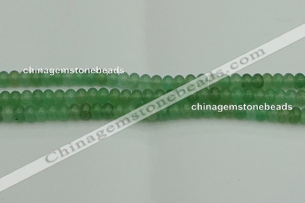 CRB2821 15.5 inches 5*8mm rondelle green aventurine beads