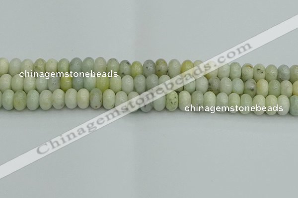 CRB2827 15.5 inches 6*10mm rondelle jade beads wholesale