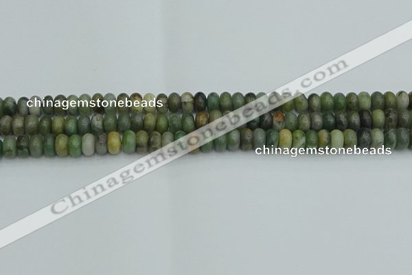 CRB2830 15.5 inches 4*6mm rondelle jade gemstone beads