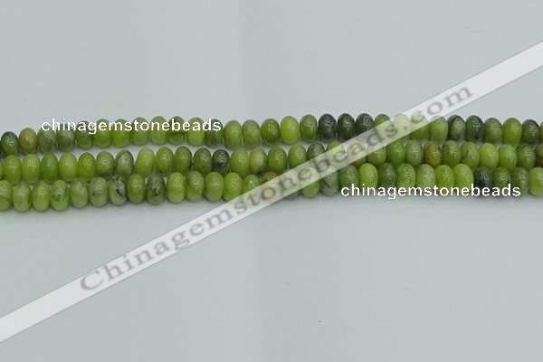 CRB2836 15.5 inches 5*8mm rondelle Chinese chrysoprase beads