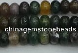 CRB2866 15.5 inches 5*8mm rondelle Indian agate beads