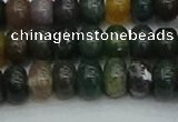 CRB2867 15.5 inches 6*10mm rondelle Indian agate beads