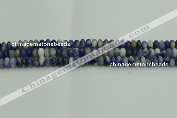 CRB2880 15.5 inches 4*6mm rondelle sodalite beads wholesale