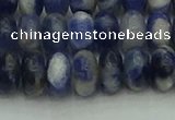 CRB2882 15.5 inches 6*10mm rondelle sodalite beads wholesale