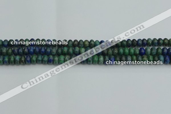 CRB2890 15.5 inches 4*6mm rondelle chrysocolla beads wholesale