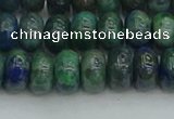 CRB2892 15.5 inches 6*10mm rondelle chrysocolla beads wholesale