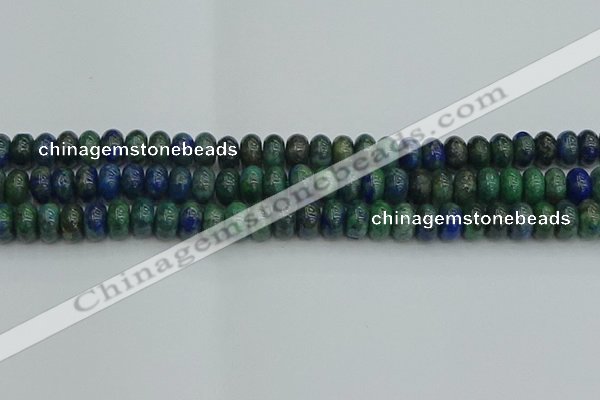 CRB2892 15.5 inches 6*10mm rondelle chrysocolla beads wholesale