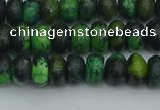 CRB2895 15.5 inches 4*6mm rondelle chrysocolla beads wholesale