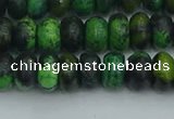 CRB2896 15.5 inches 5*8mm rondelle chrysocolla beads wholesale