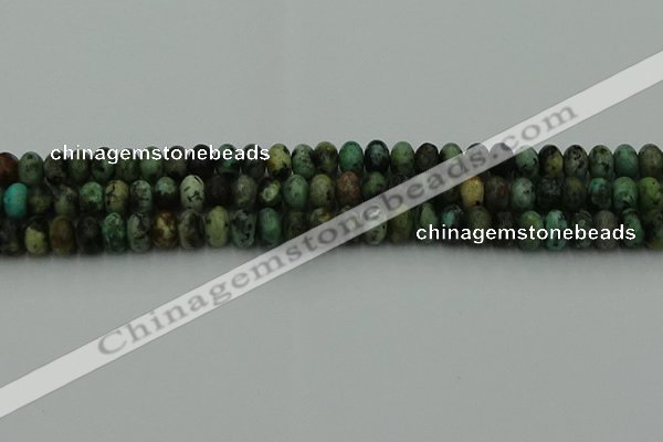 CRB2901 15.5 inches 5*8mm rondelle African turquoise beads