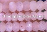 CRB3142 15.5 inches 2.5*4mm faceted rondelle tiny moonstone beads