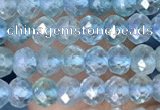 CRB3173 15.5 inches 2.5*4mm faceted rondelle tiny apatite beads