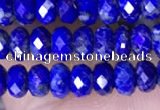 CRB3177 15.5 inches 2.5*4mm faceted rondelle tiny lapis lazuli beads