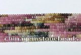 CRB3204 15.5 inches 2.5*3.5mm faceted rondelle tourmaline beads