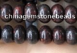 CRB4057 15.5 inches 4*6mm rondelle brecciated jasper beads wholesale