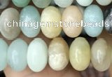 CRB4078 15.5 inches 5*8mm rondelle amazonite beads wholesale