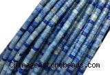 CRB4151 15 inches 2*4mm heishi blue aventurine jade beads wholesale