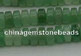 CRB426 15.5 inches 5*8mm rondelle green aventurine beads