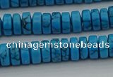 CRB440 15.5 inches 5*8mm rondelle turquoise beads wholesale