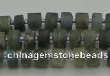 CRB481 15.5 inches 4*6mm tyre labradorite gemstone beads