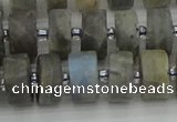 CRB485 15.5 inches 8*14mm tyre labradorite gemstone beads