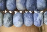 CRB5056 15.5 inches 5*8mm rondelle matte sodalite beads wholesale