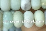 CRB5070 15.5 inches 5*8mm rondelle matte amazonite beads wholesale