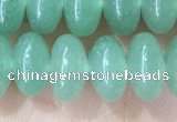 CRB5331 15.5 inches 5*8mm rondelle green aventurine beads