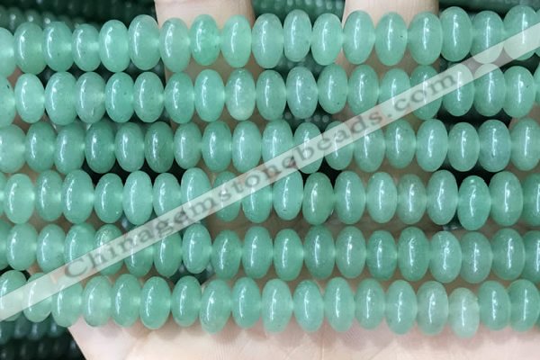 CRB5331 15.5 inches 5*8mm rondelle green aventurine beads