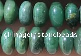 CRB5345 15.5 inches 5*8mm rondelle green jasper beads