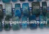 CRB538 15.5 inches 6*12mm tyre apatite gemstone beads wholesale