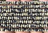 CRB5451 15 inches 2.5*4mm rondelle dalmatian jasper beads