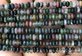CRB5464 15 inches 2.5*4mm rondelle Indian agate beads wholesale