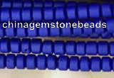 CRB5503 15 inches 2*2mm heishi synthetic turquoise beads wholesale
