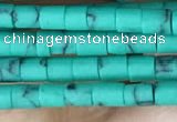 CRB5523 15 inches 2*2mm heishi synthetic turquoise beads wholesale
