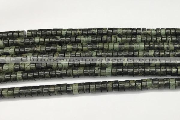 CRB5685 15 inches 4*6mm heishi kambaba jasper beads wholesale