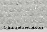 CRB5687 15 inches 4*4mm white crystal beads wholesale