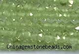 CRB5726 15 inches 1*2mm faceted olive quartz beads