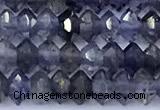 CRB5761 15 inches 2*3mm faceted iolite beads