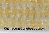 CRB5770 15 inches 3*4mm faceted citrine beads