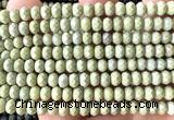 CRB6134 15 inches 4*6mm faceted rondelle Alashan jasper beads