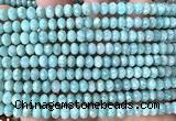 CRB6161 15 inches 4*6mm faceted rondelle amazonite beads