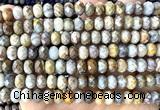 CRB6219 15 inches 5*8mm faceted rondelle gobi agate beads