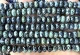 CRB6260 15 inches 5*8mm faceted rondelle kambaba jasper beads